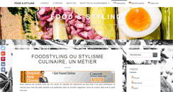 Desktop Screenshot of foodstyling.be